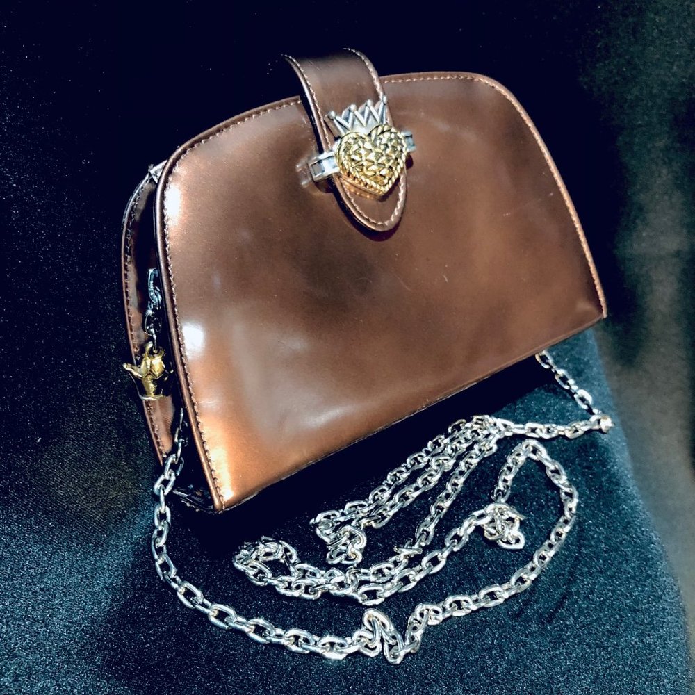 Vincenza Vtg Chain Evening Crossbody Bag - Picture 3 of 11
